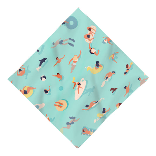 Custom logo 16" x 16" Full Color Dog Bandana