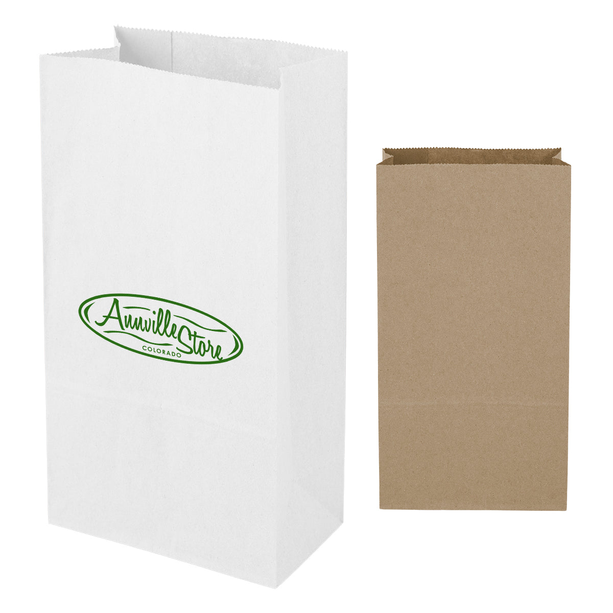 6# SOS Kraft Paper Bag – 6" x 11.06"