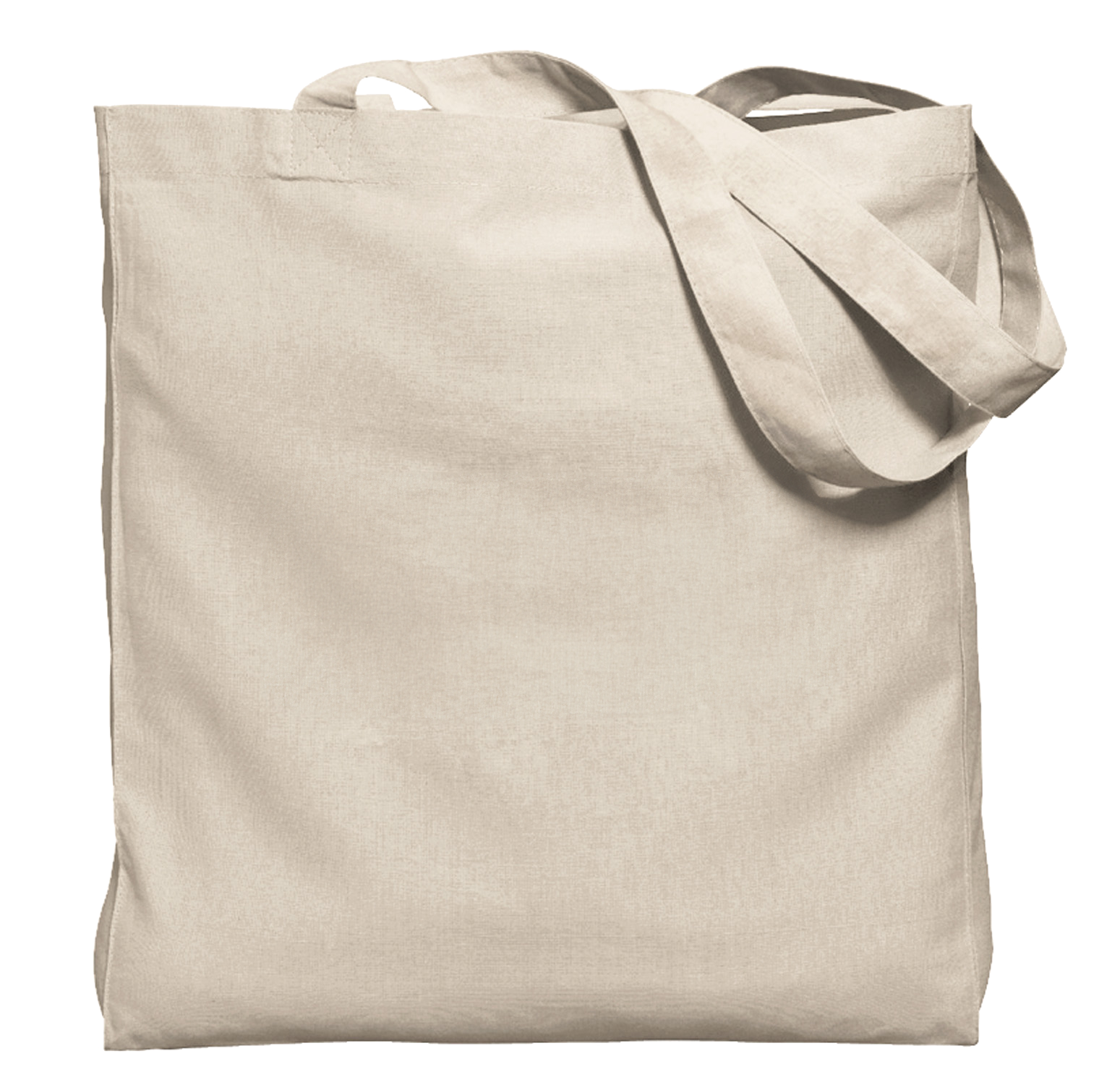 Natural Gusseted Economy Tote