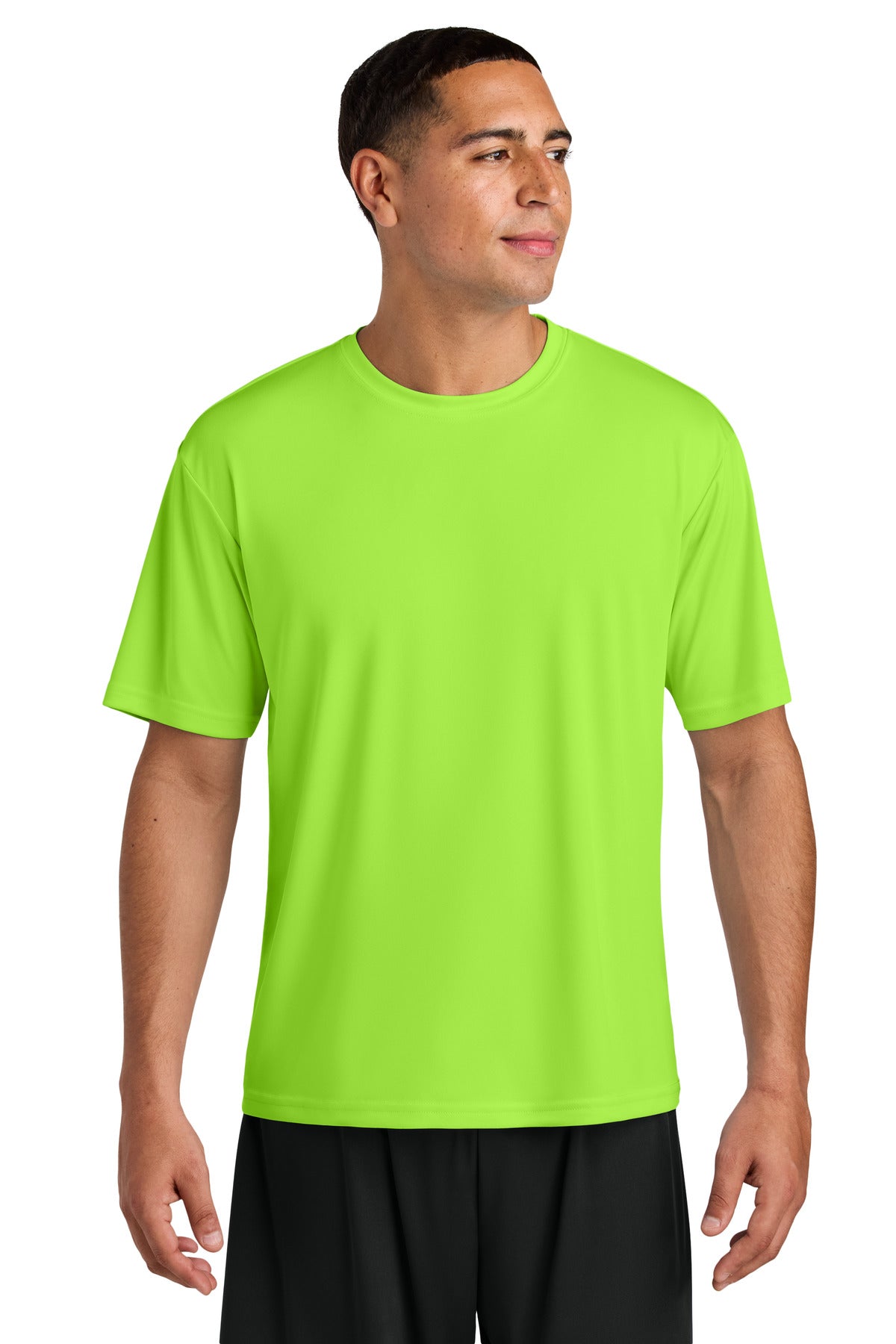 Custom logo A4 Cooling Performance Short Sleeve Tee A4N3142 in Lime
