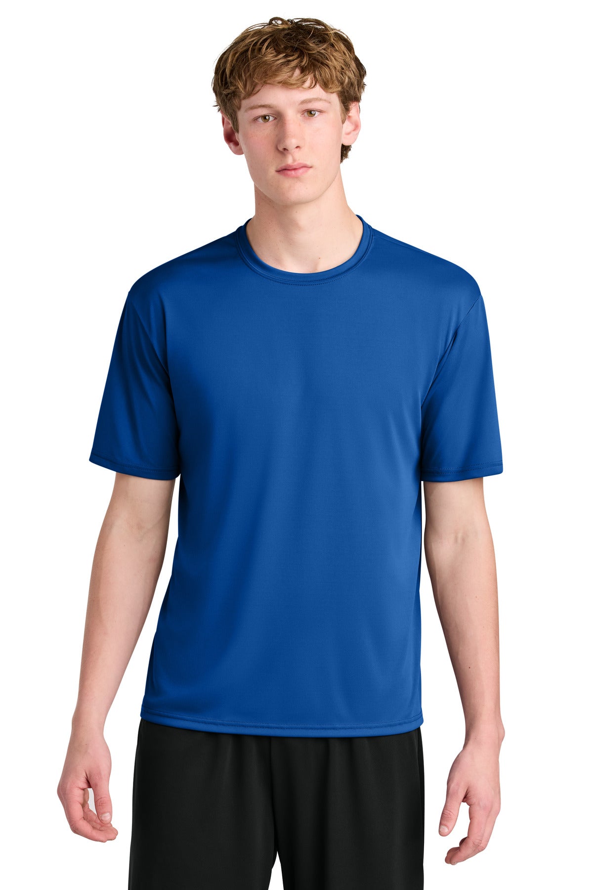 Custom logo A4 AirFlex Short Sleeve Tee A4N3531 in Royal
