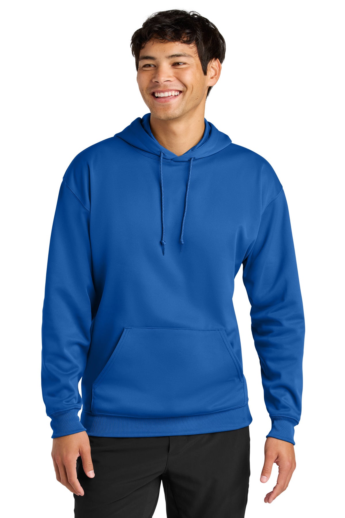 Custom logo A4 Sprint Tech Fleece Hoodie A4N4279 in Royal