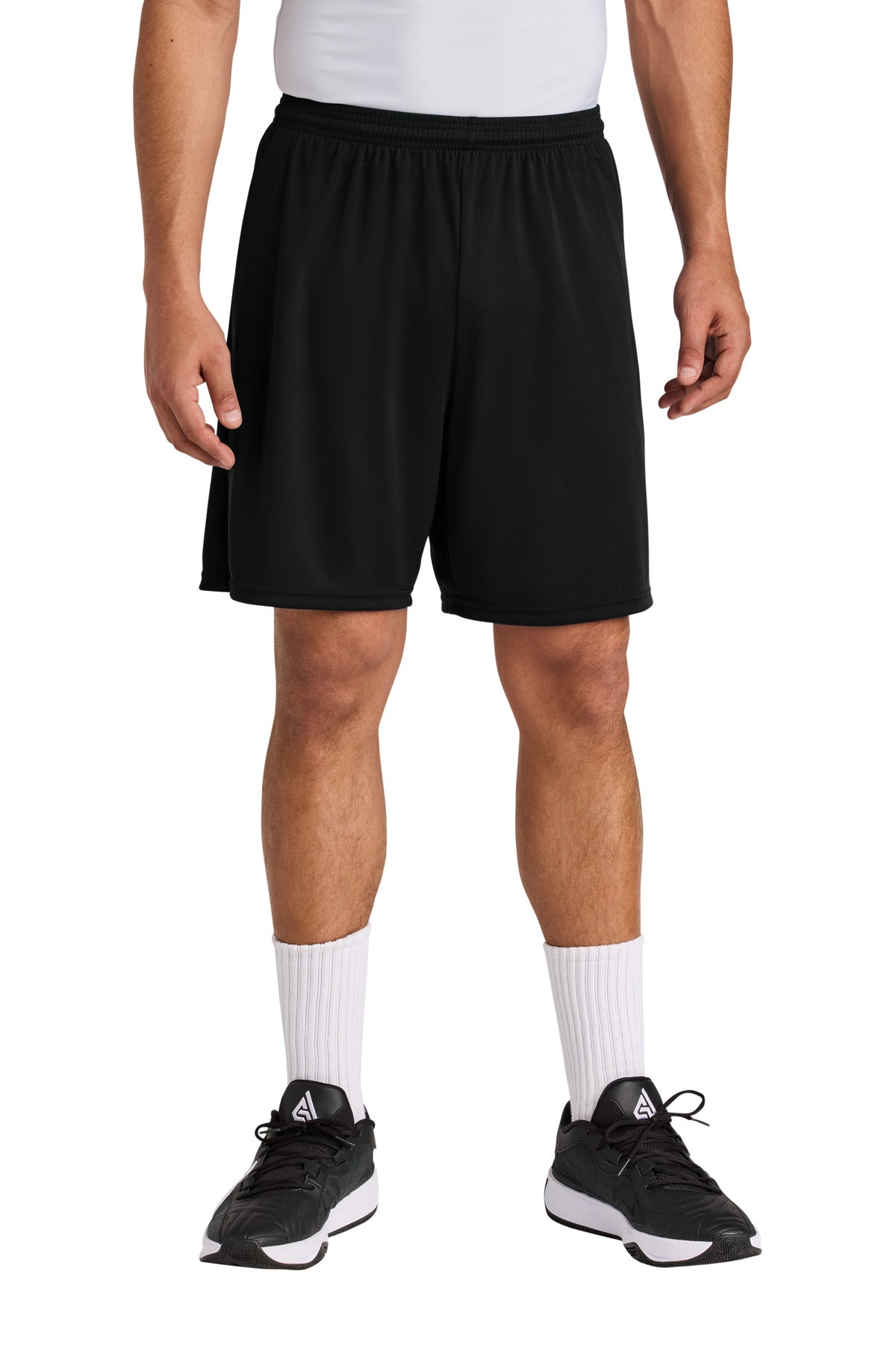 Custom logo A4 Cooling Performance 7  Short A4N5244 in Black
