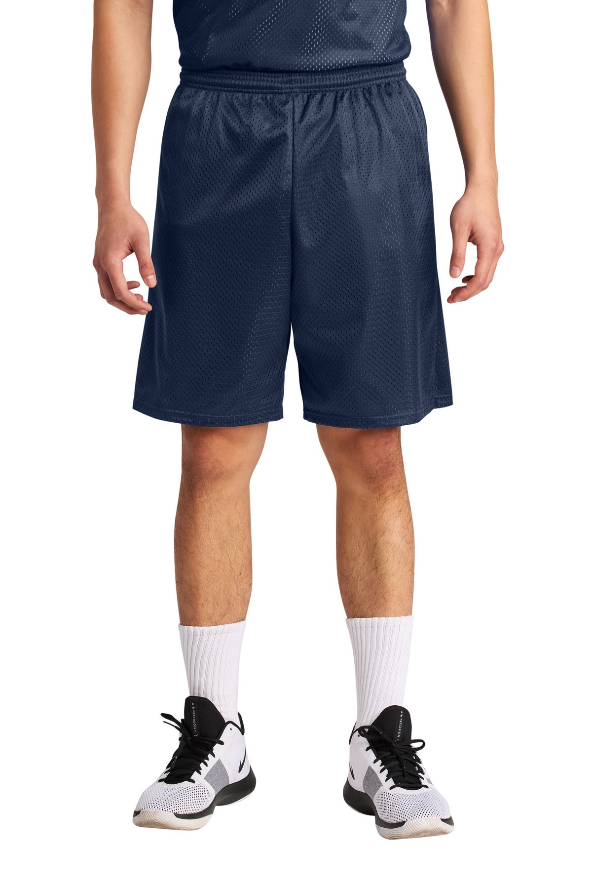 Custom logo A4 Sprint 9  Mesh Short A4N5296 in Navy