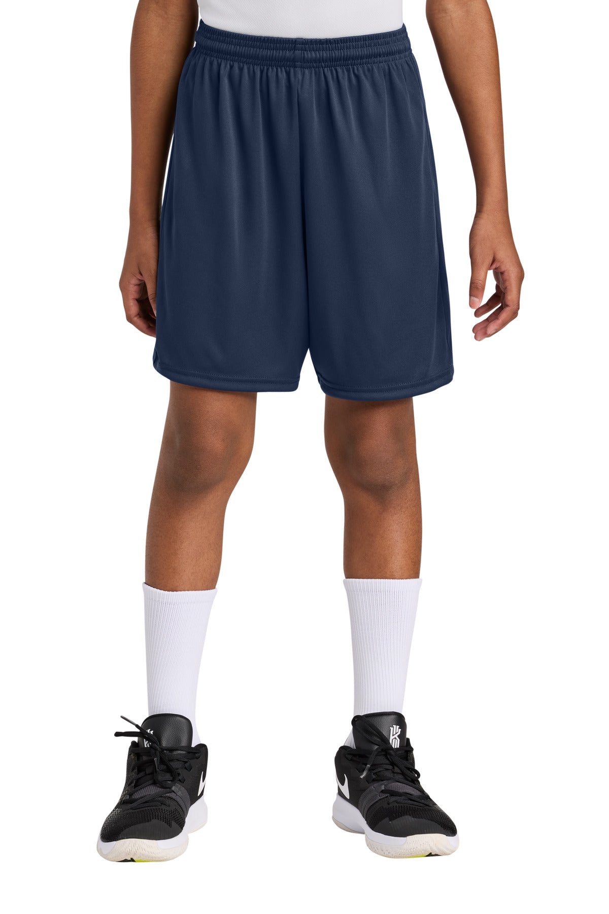 Custom logo A4 Youth Cooling Performance 6  Short A4NB5244 in Navy