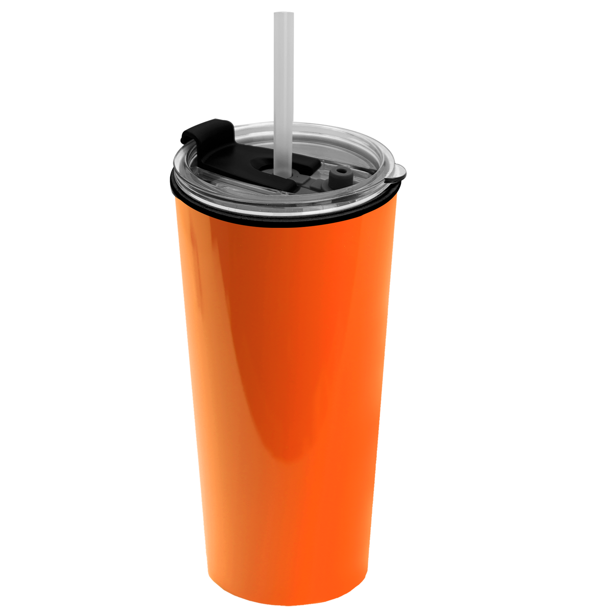 Custom logo Roadmaster Travel Tumbler with 2-in-1 Lid with Straw - 18 oz.