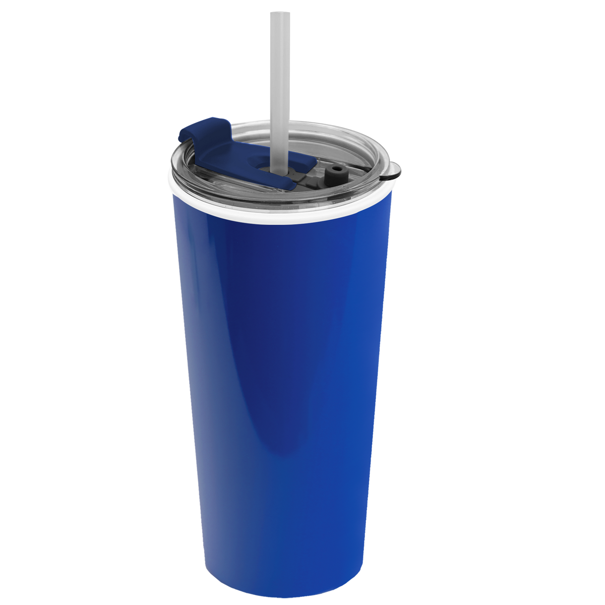 Custom logo Roadmaster Travel Tumbler with 2-in-1 Lid with Straw - 18 oz.