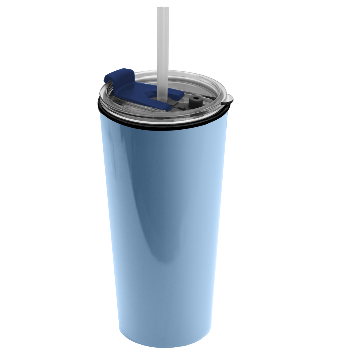 Custom logo Roadmaster Travel Tumbler with 2-in-1 Lid with Straw - 18 oz.