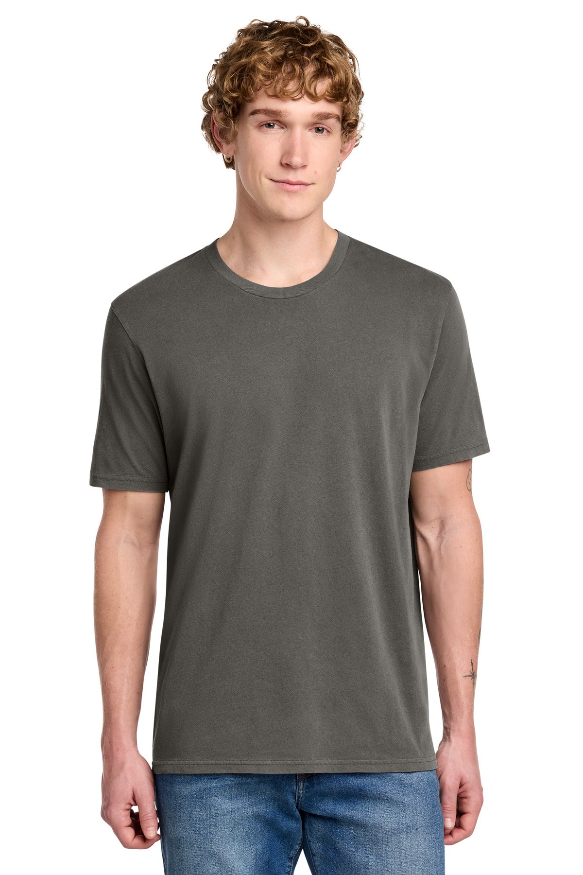 Custom logo Allmade® Unisex Mineral Dye Organic Cotton Tee AL2400 in Driftwood Grey