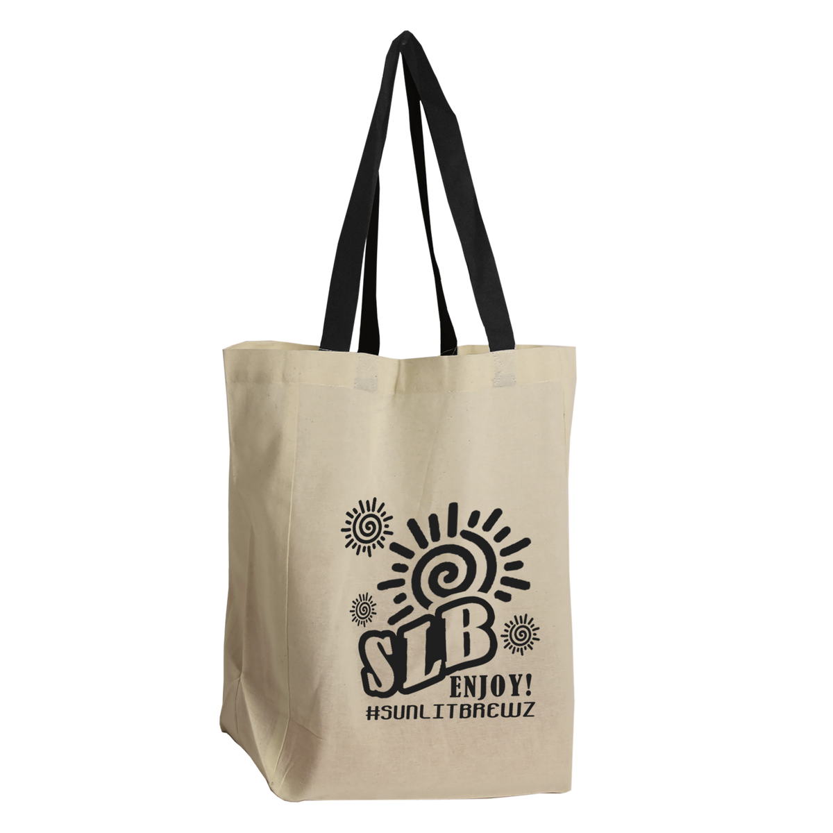 Custom logo Brunch Cotton Grocery Tote