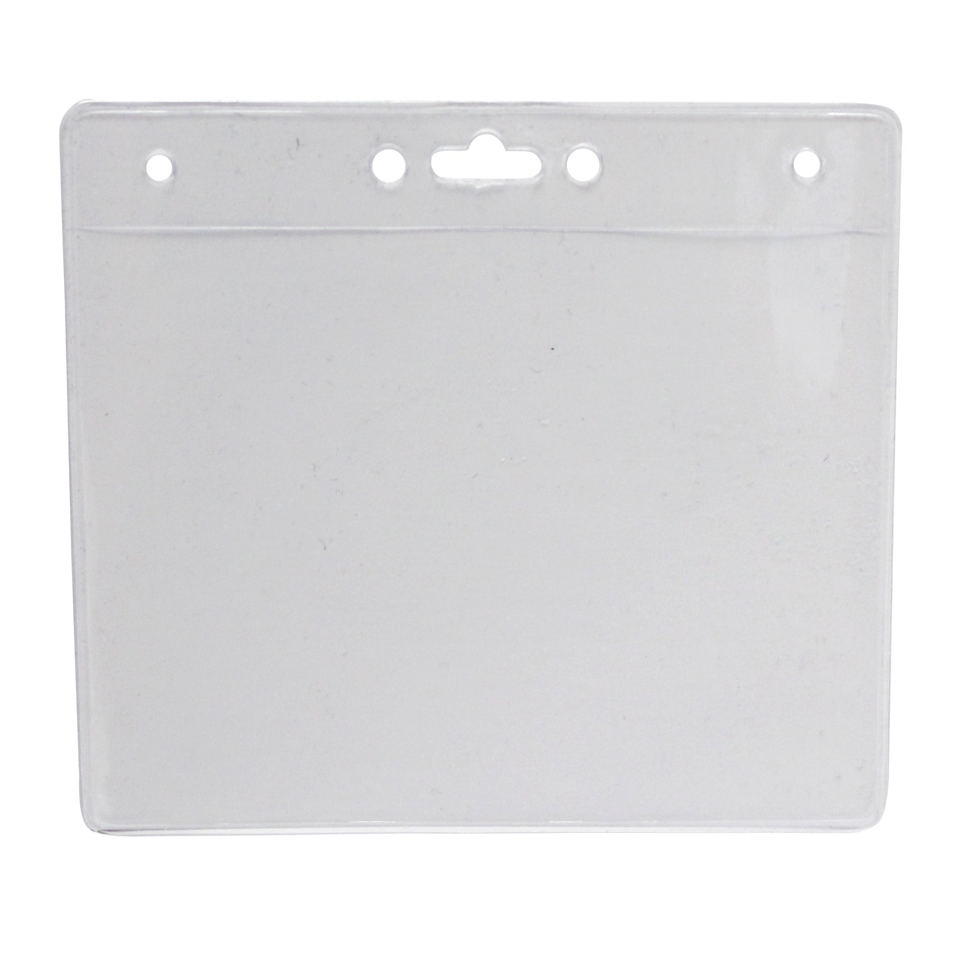 Vinyl Badge Holder Pouch