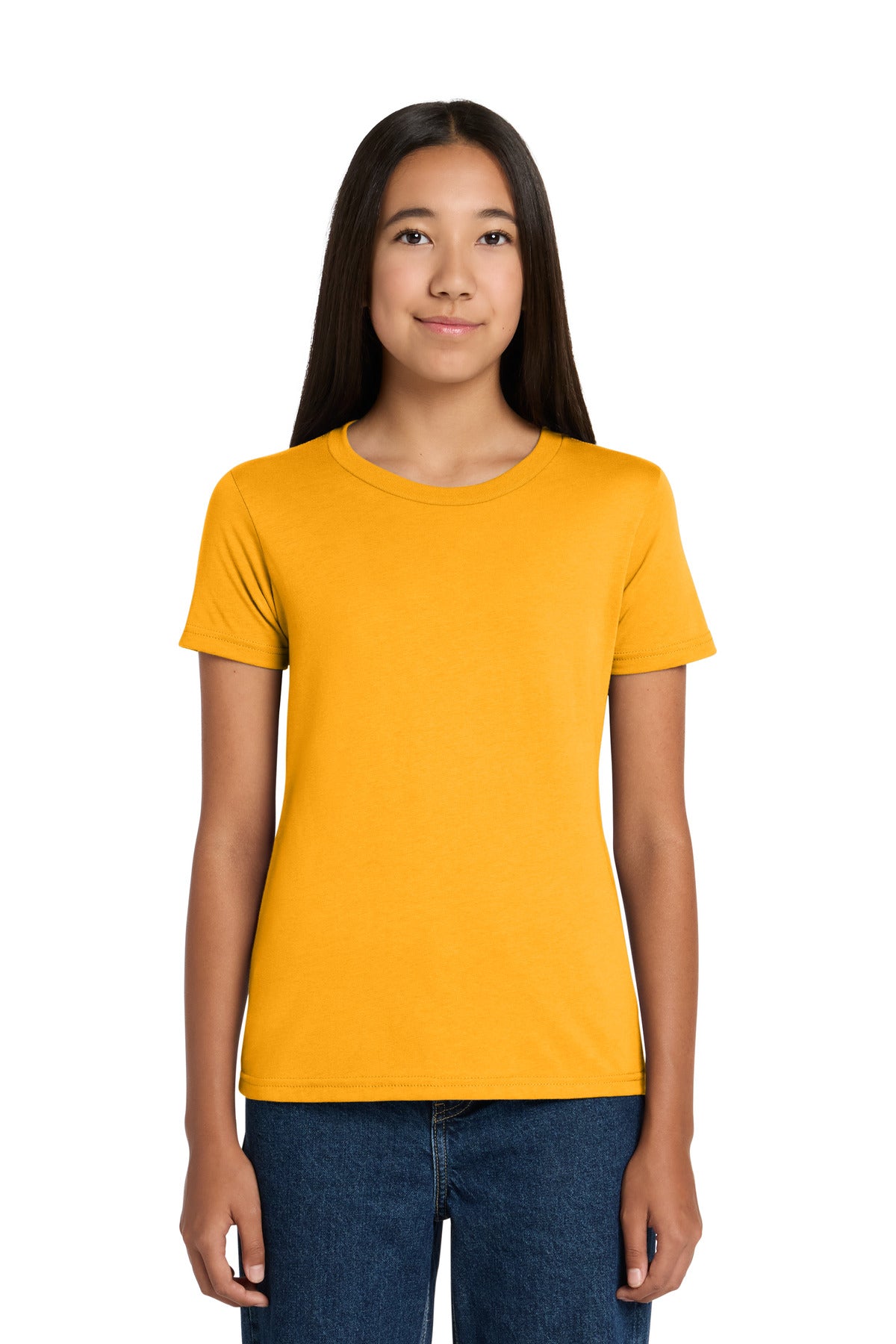 Custom logo BELLA+CANVAS ® Youth Jersey Short Sleeve Tee. BC3001Y in Gold
