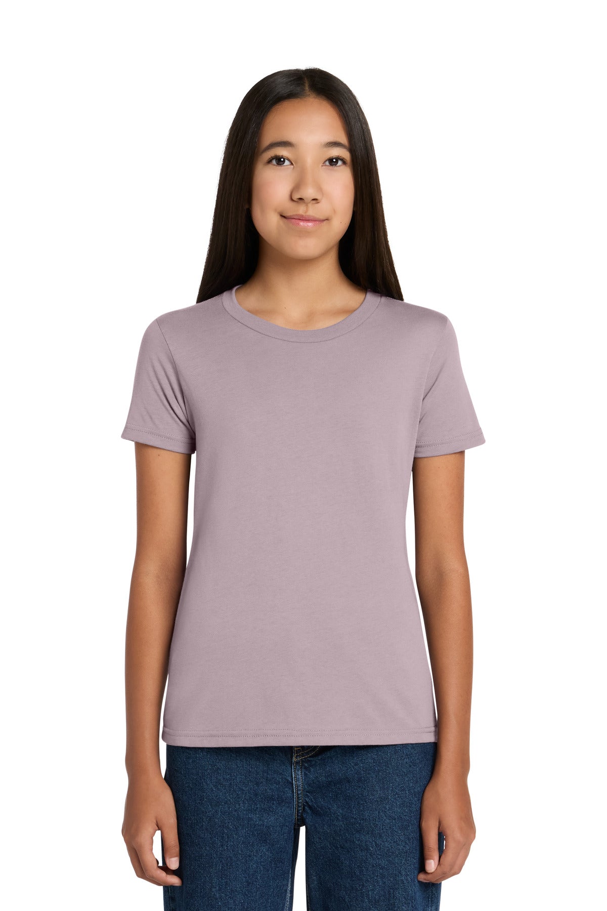 Custom logo BELLA+CANVAS ® Youth Jersey Short Sleeve Tee. BC3001Y in Light Violet