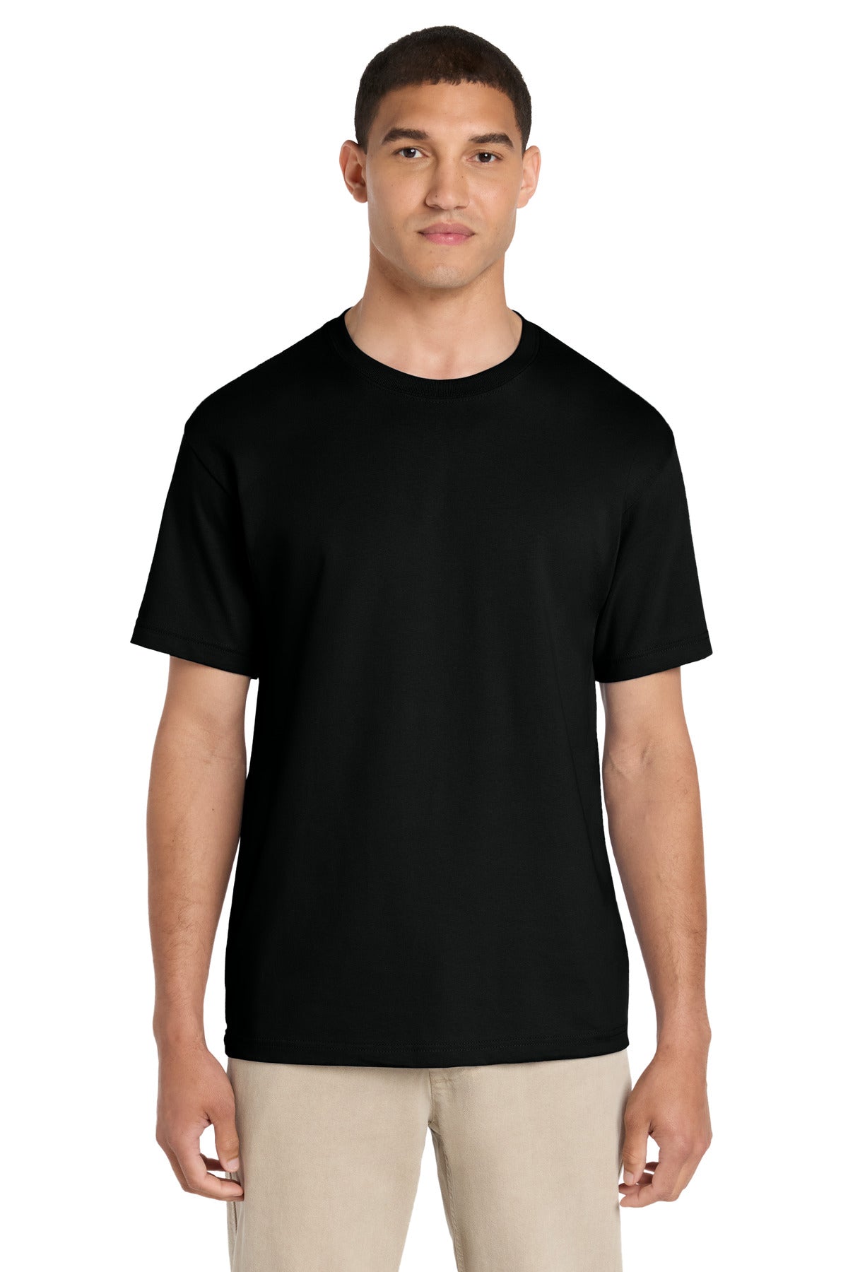 Custom logo BELLA+CANVAS® Unisex 6-Ounce Heavyweight Tee BC3010 in Black