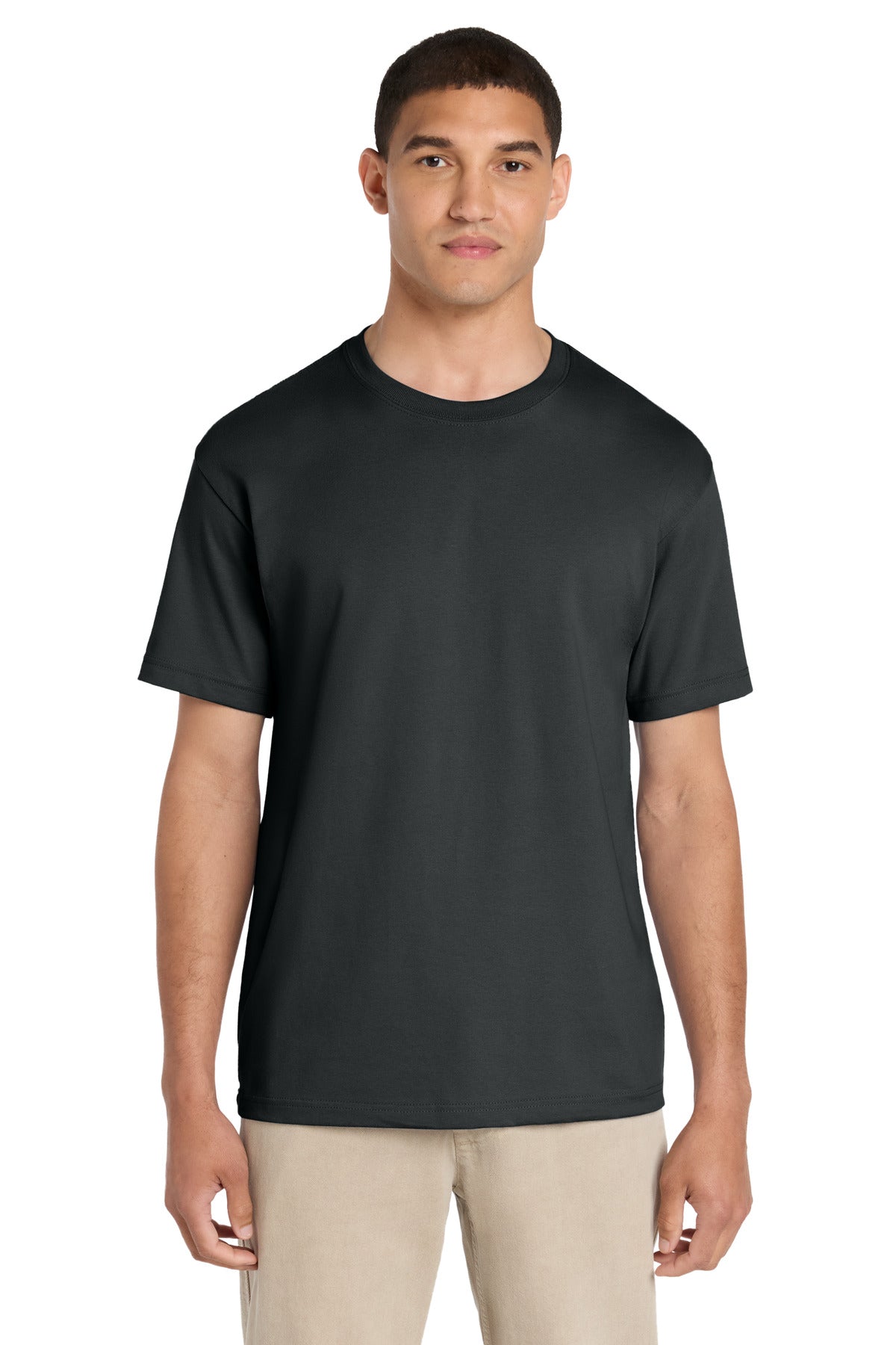 Custom logo BELLA+CANVAS® Unisex 6-Ounce Heavyweight Tee BC3010 in Dark Grey