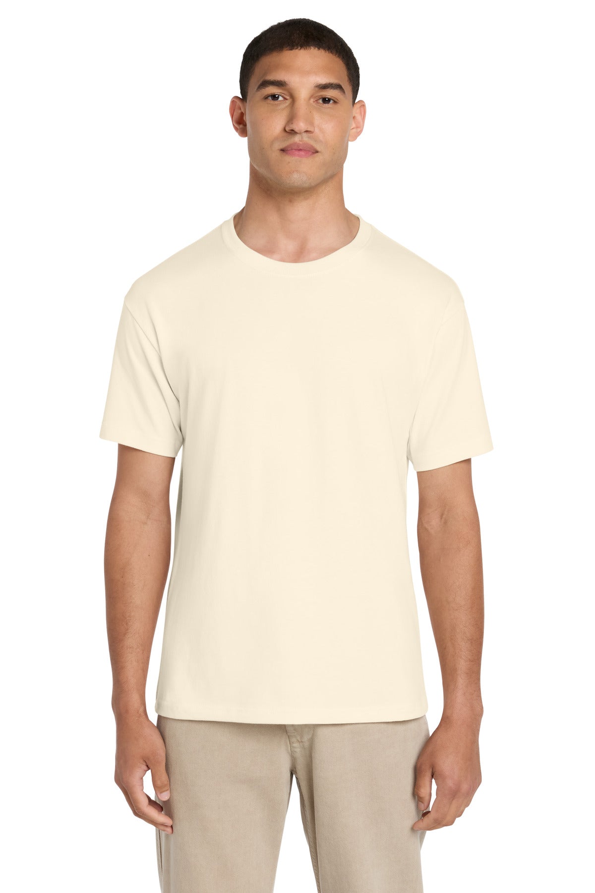 Custom logo BELLA+CANVAS® Unisex 6-Ounce Heavyweight Tee BC3010 in Natural