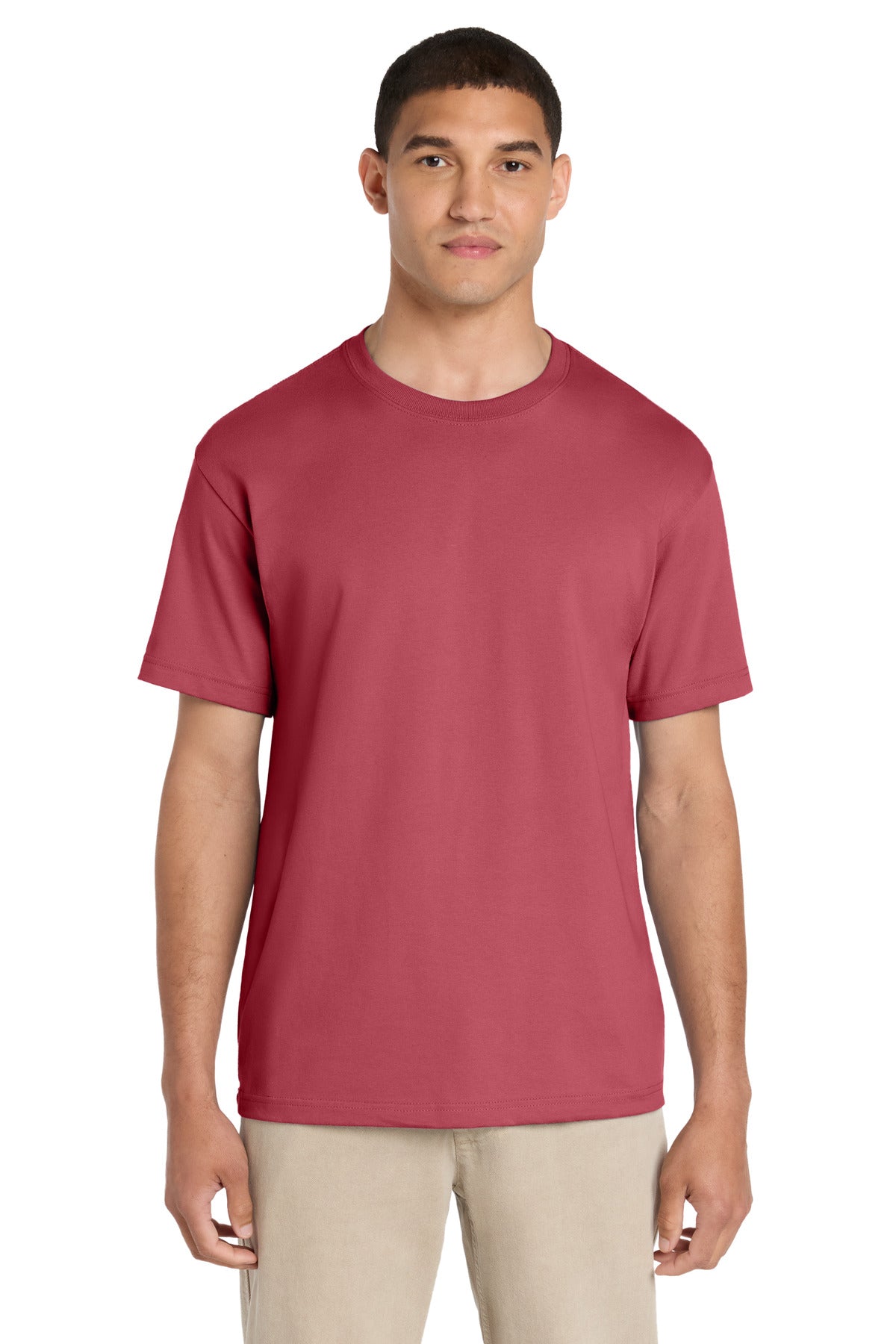 Custom logo BELLA+CANVAS® Unisex 6-Ounce Heavyweight Tee BC3010 in Vintage Red