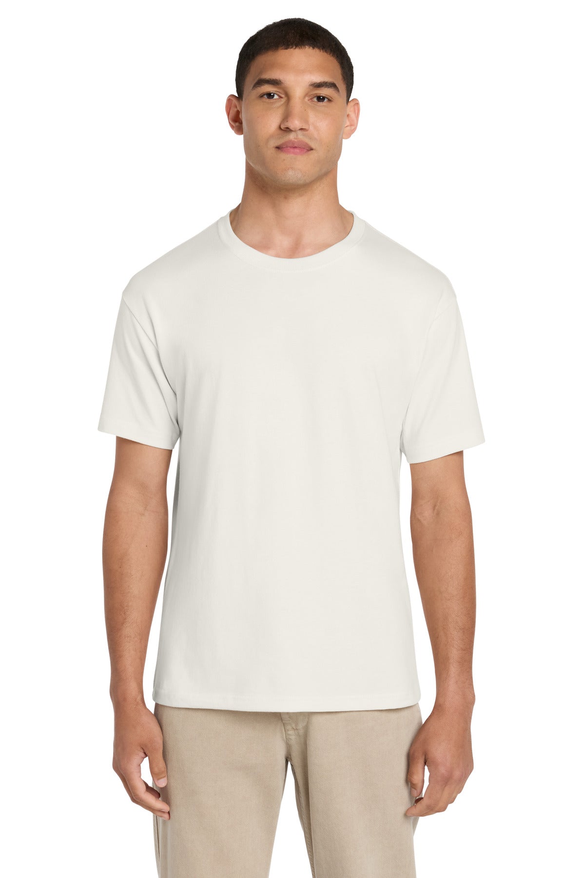 Custom logo BELLA+CANVAS® Unisex 6-Ounce Heavyweight Tee BC3010 in Vintage White
