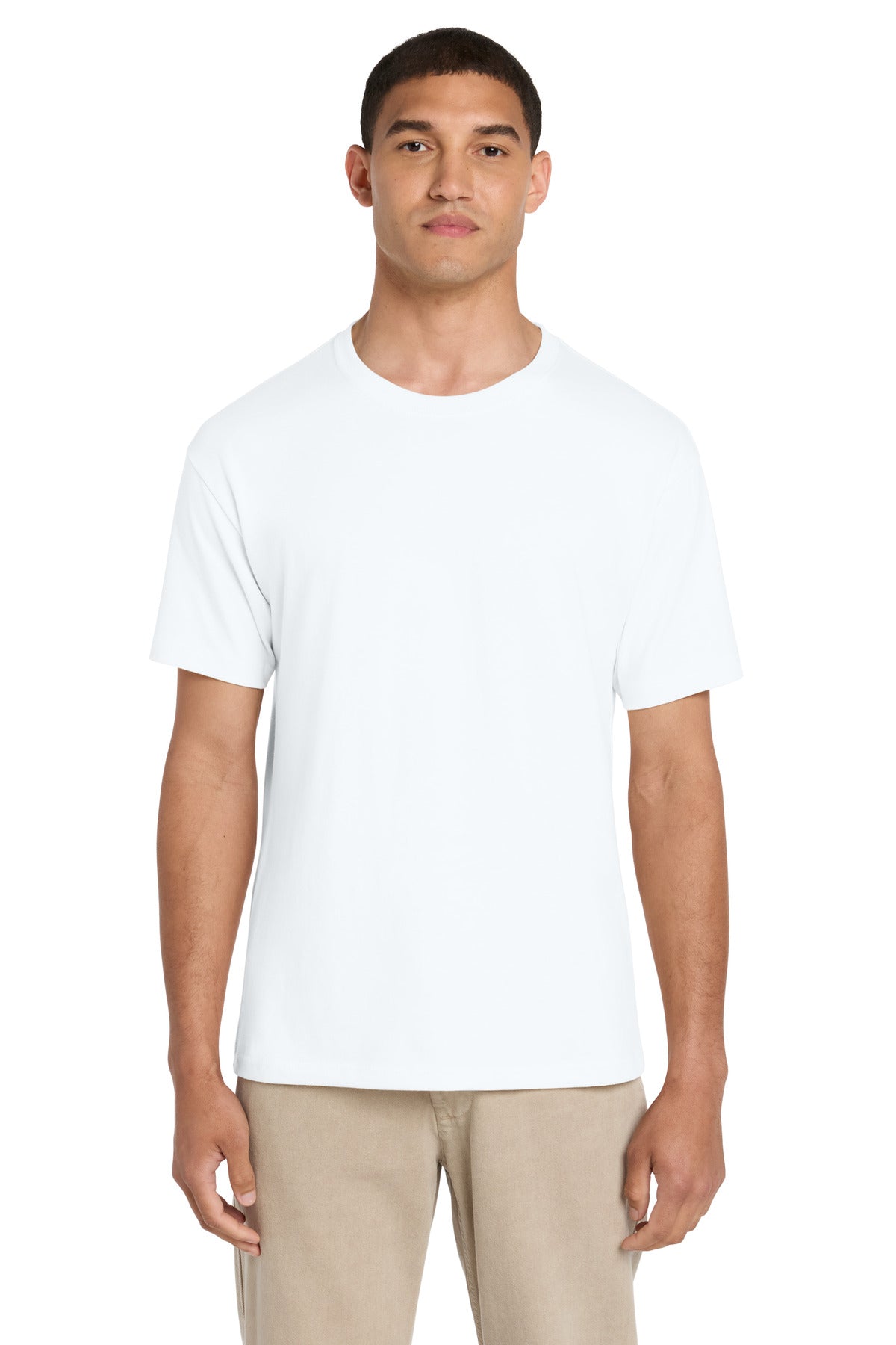 Custom logo BELLA+CANVAS® Unisex 6-Ounce Heavyweight Tee BC3010 in White
