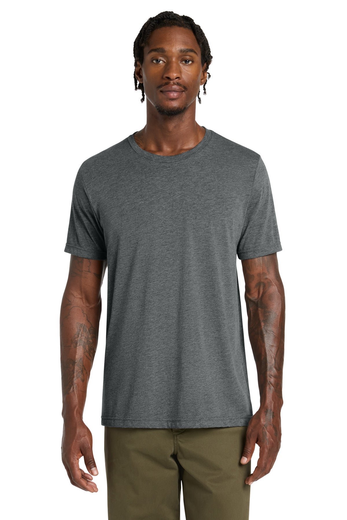 Custom logo BELLA+CANVAS ® Unisex Triblend Short Sleeve Tee. BC3413 in Grey Triblend