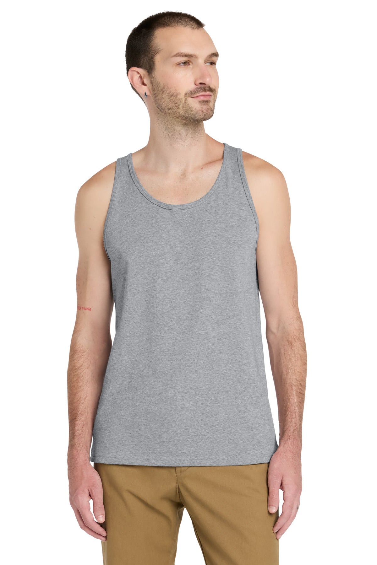 Custom logo BELLA+CANVAS ® Unisex Jersey Tank. BC3480 in Athletic Heather