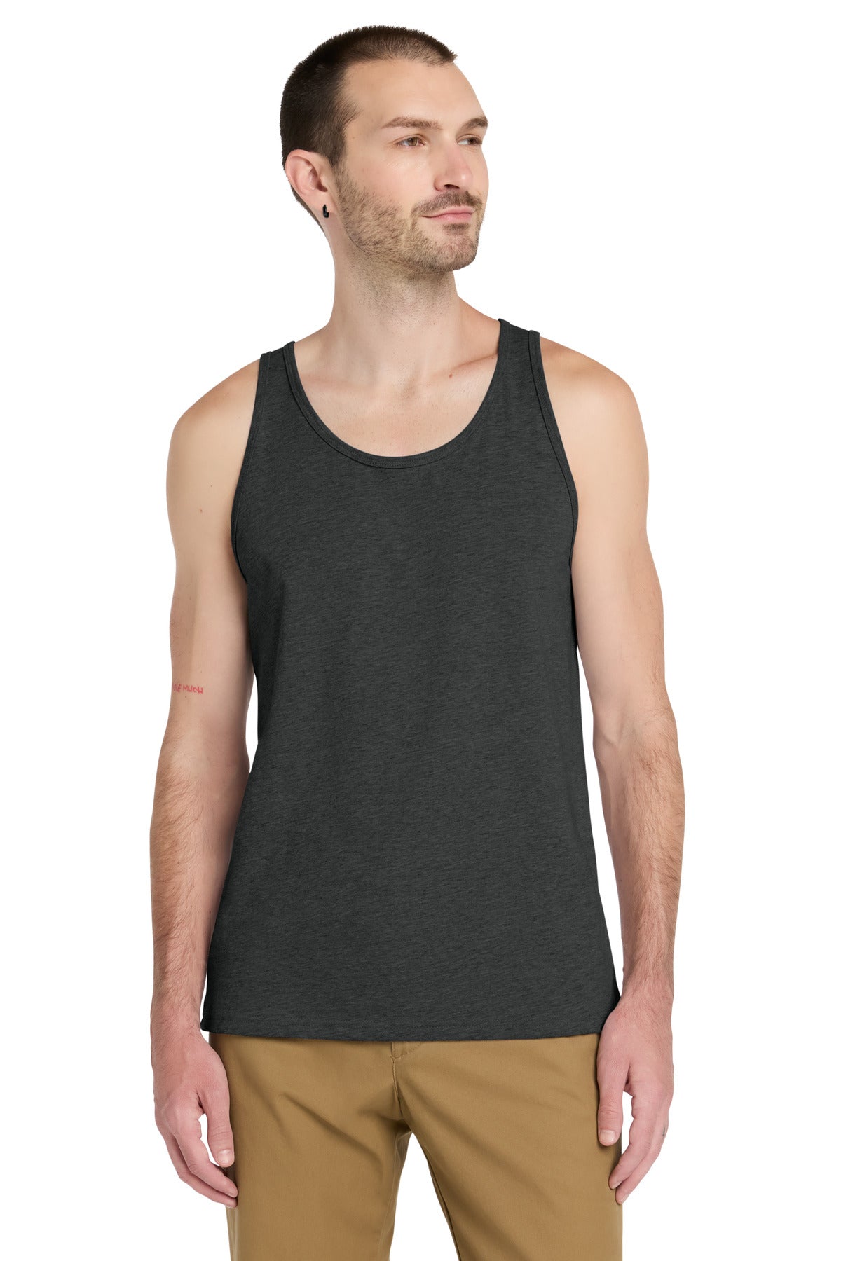 Custom logo BELLA+CANVAS ® Unisex Jersey Tank. BC3480 in Dark Grey Heather