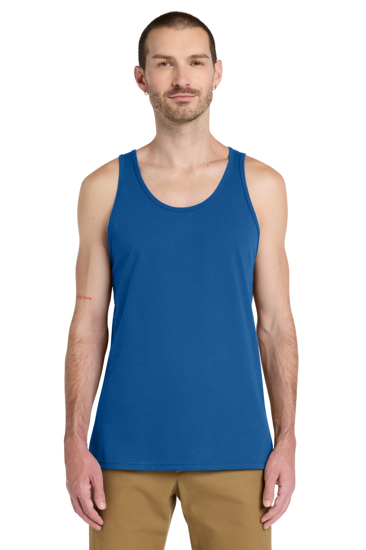 Custom logo BELLA+CANVAS ® Unisex Jersey Tank. BC3480 in True Royal