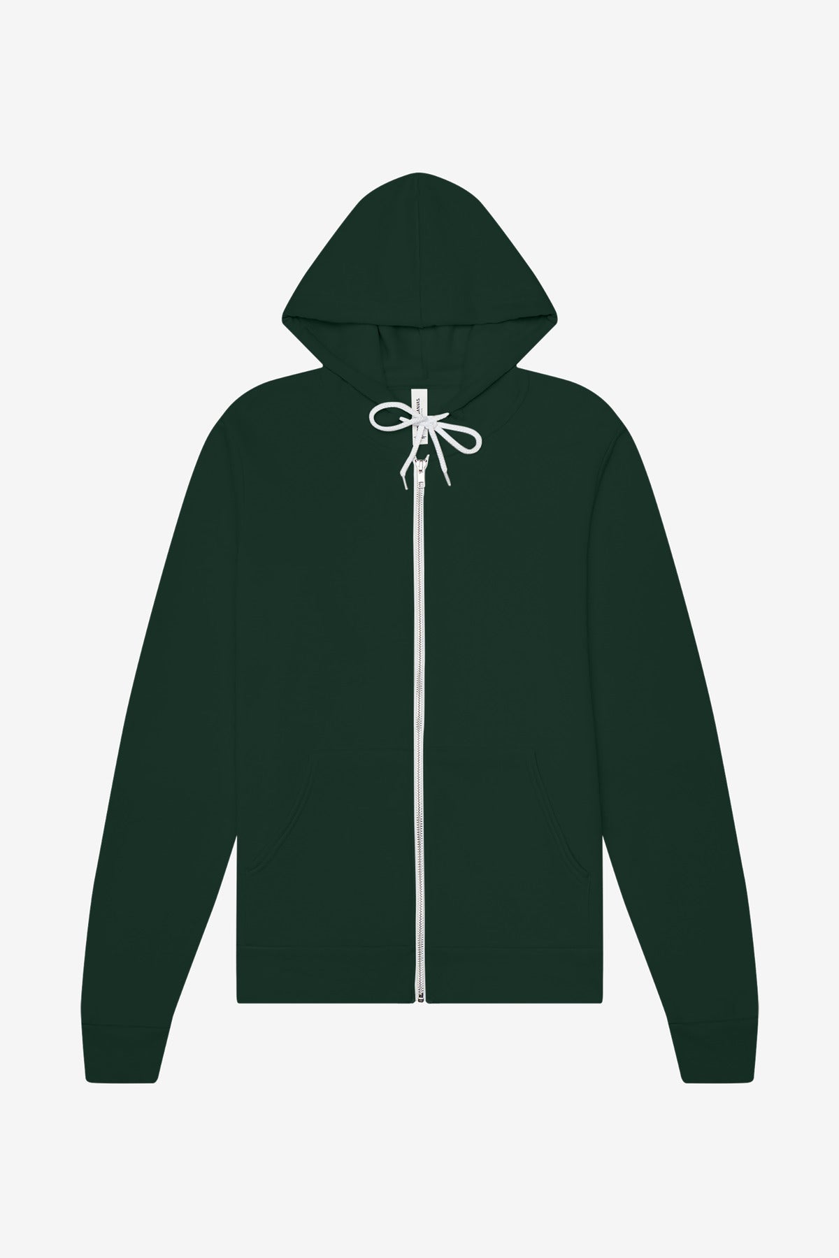 Custom logo BELLA+CANVAS ® Unisex Sponge Fleece Full-Zip Hoodie. BC3739 in Forest