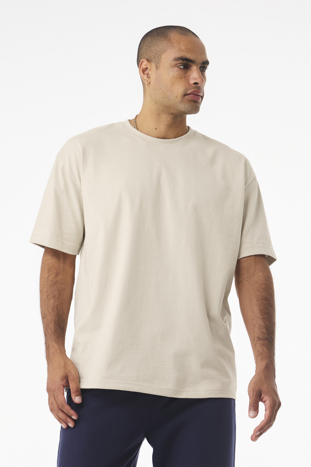 Custom logo BELLA+CANVAS® Unisex 7.5-Ounce Heavyweight Tee BC4610 in Dust