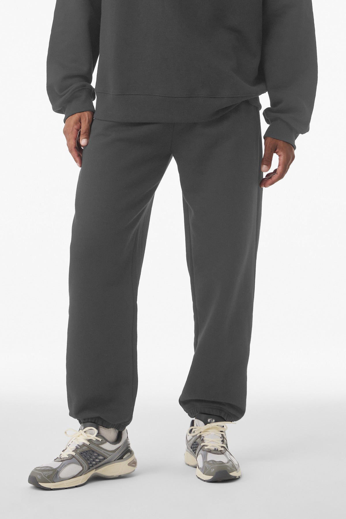Custom logo BELLA+CANVAS® Unisex 10-Ounce Heavyweight Sweatpant BC4737 in Asphalt