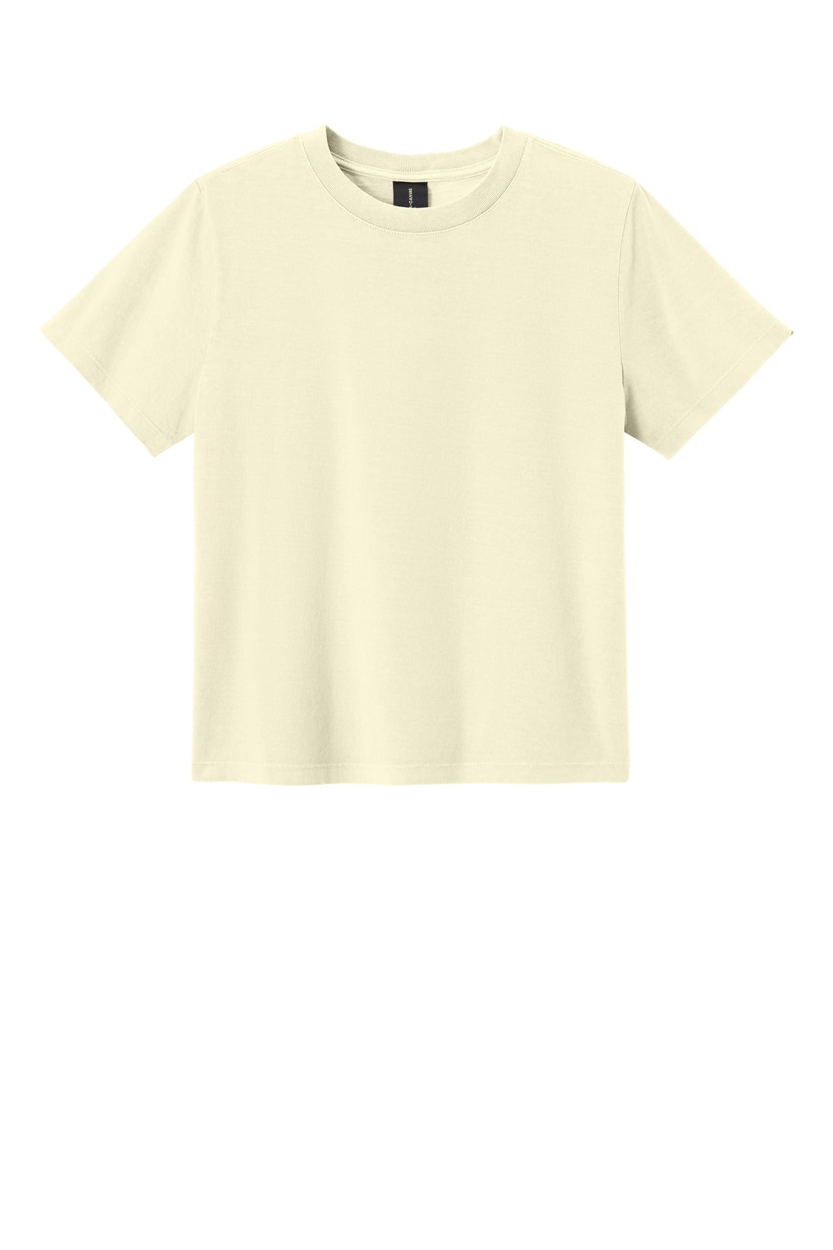 Custom logo BELLA+CANVAS® Women's Heavyweight Garment-Dyed Tee BC6110GD in Buttermilk