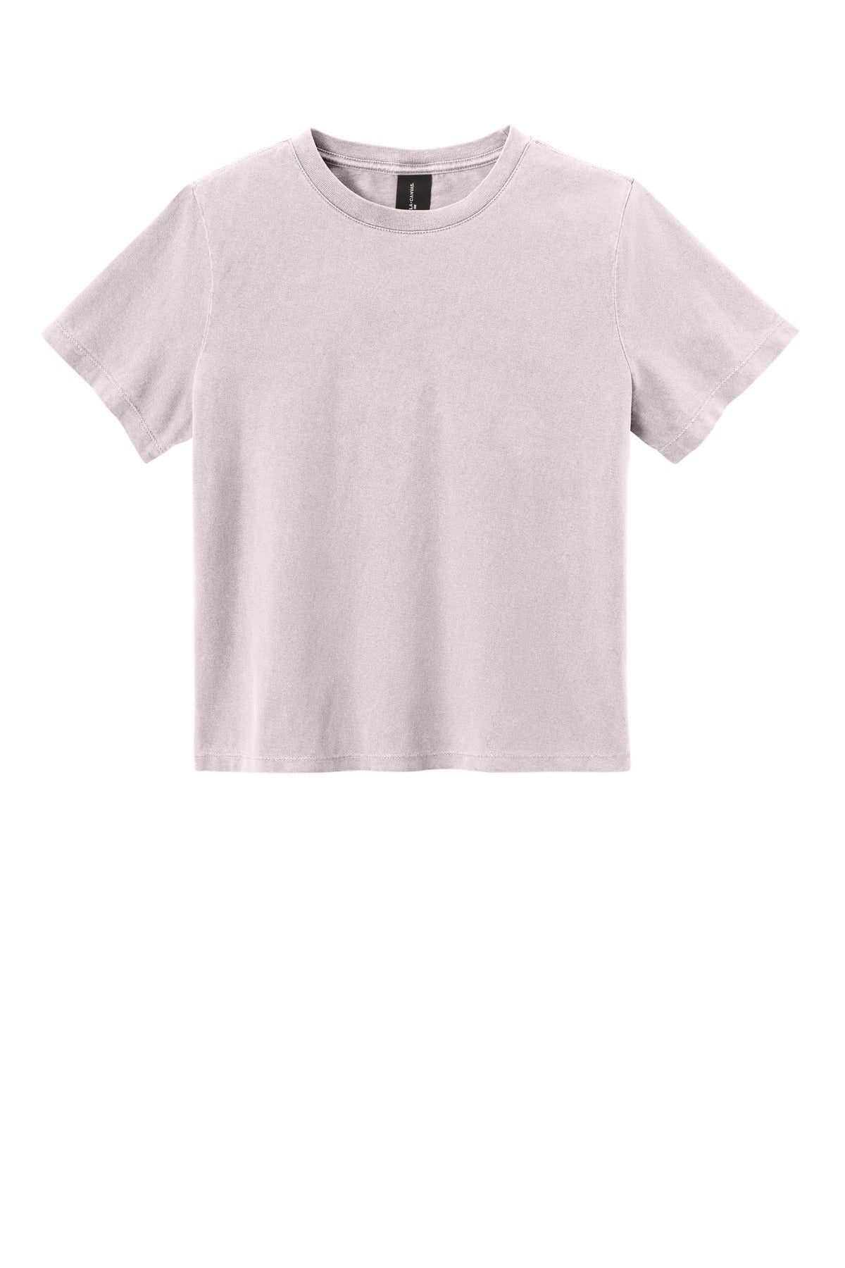 Custom logo BELLA+CANVAS® Women's Heavyweight Garment-Dyed Tee BC6110GD in Washed Lavender