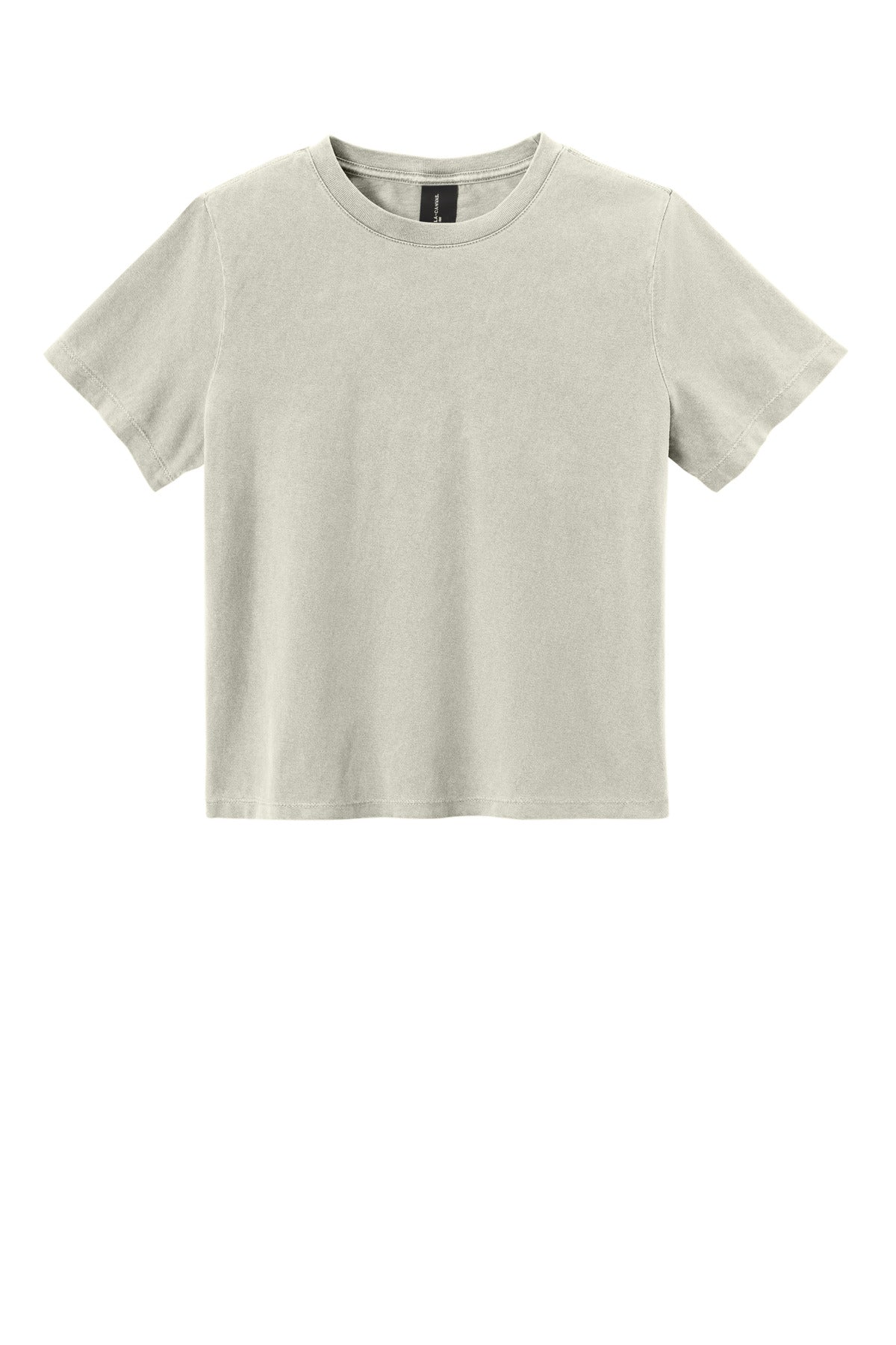 Custom logo BELLA+CANVAS® Women's Heavyweight Garment-Dyed Tee BC6110GD in Washed Thyme