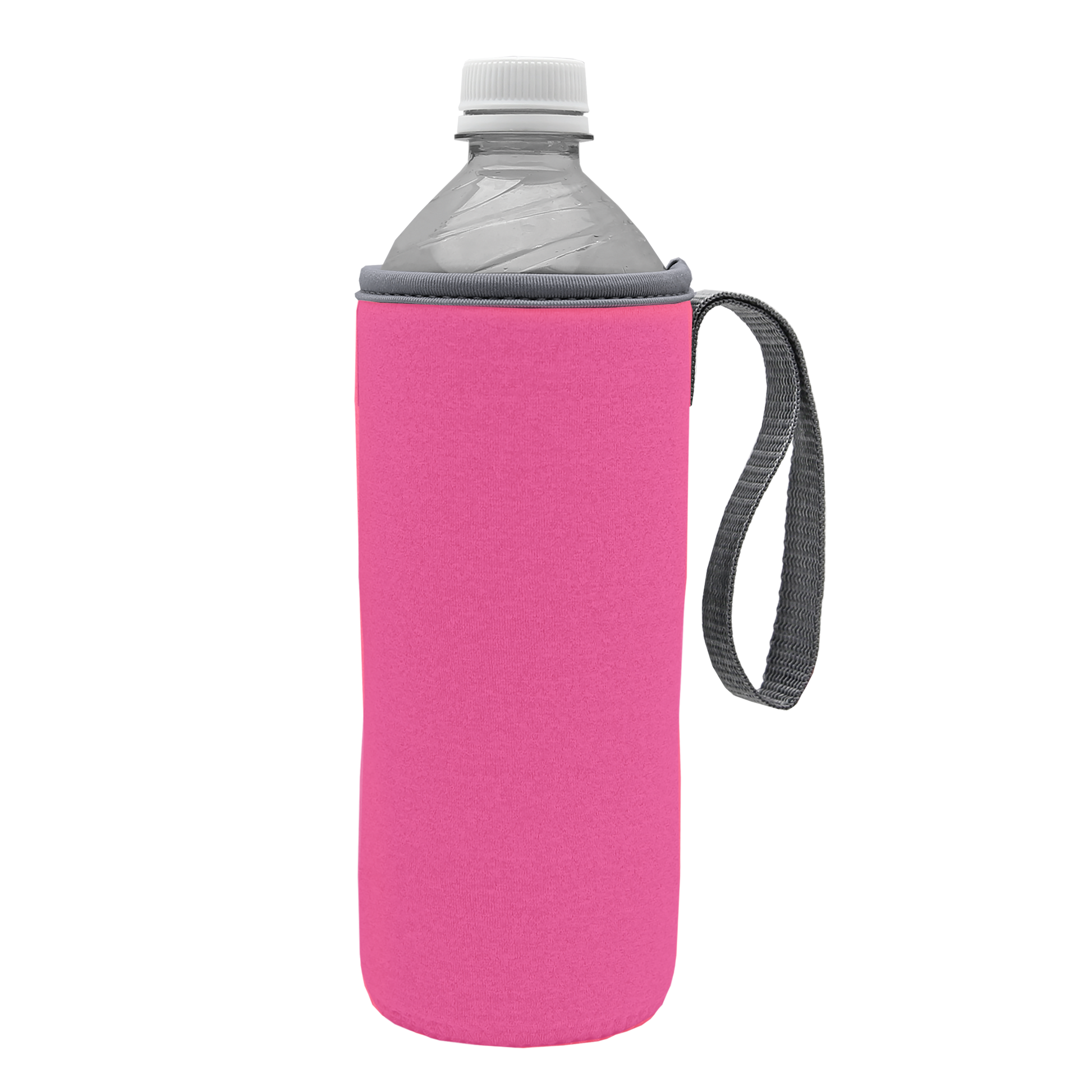 Insulated Water Bottle Caddy with Carry Strap