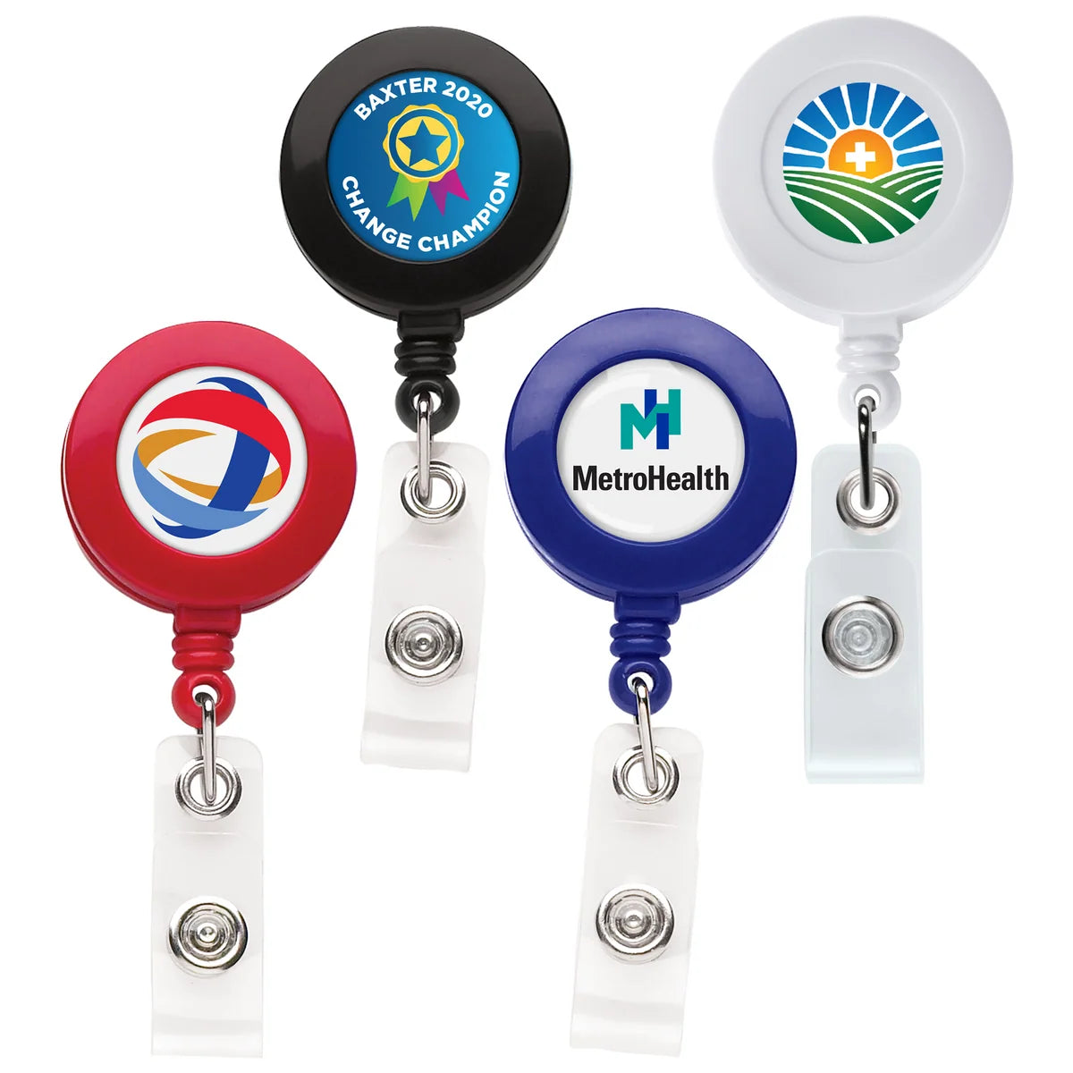 Round Badge Reel