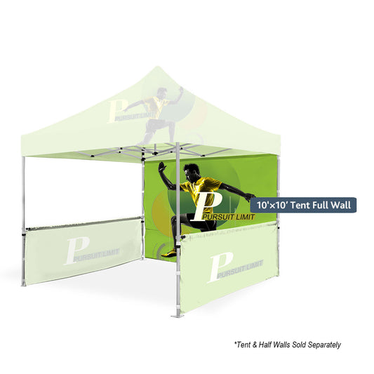 Custom logo 10' x 10' Tent Wall