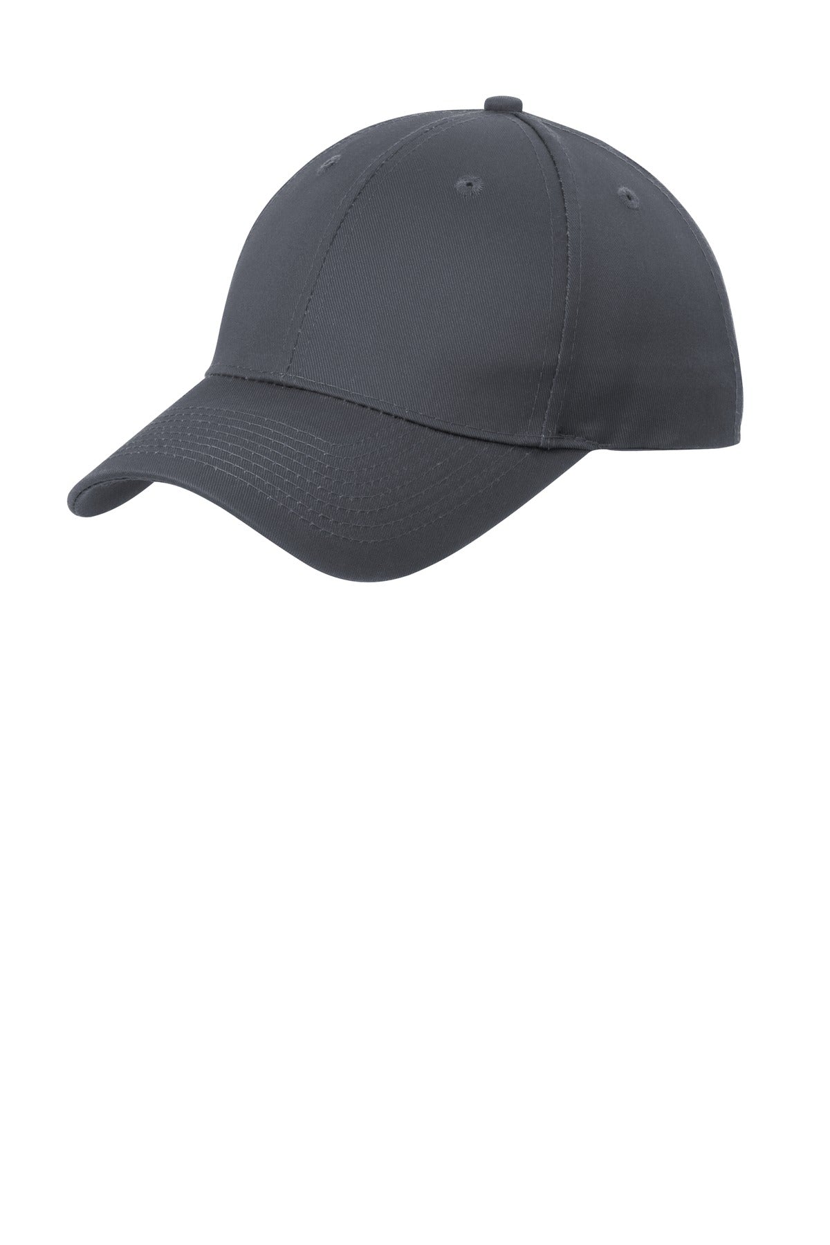 Custom logo Port Authority® Easy Care Cap. C608 in Steel Grey