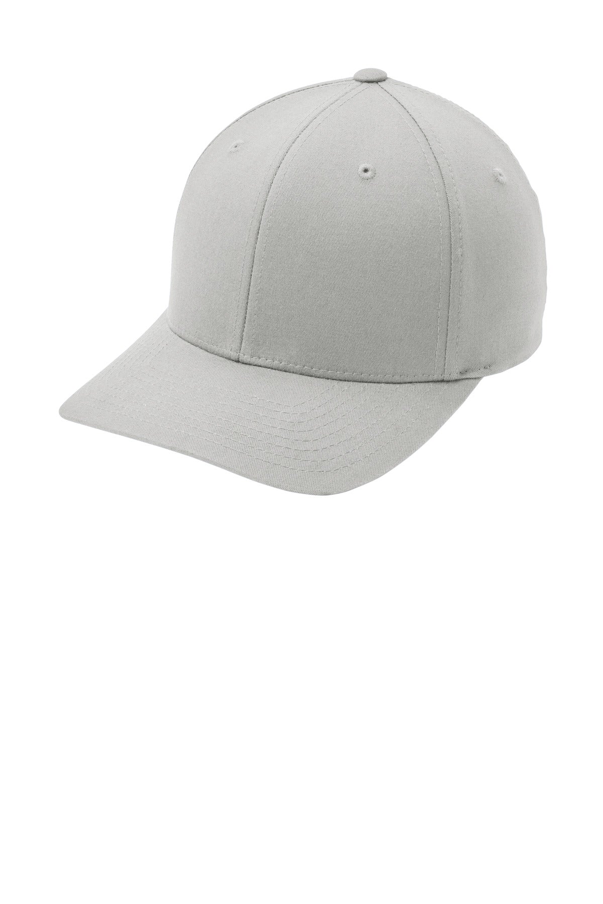 Custom logo Port Authority® Flexfit® Cotton Twill Cap. C813 in Gusty Grey