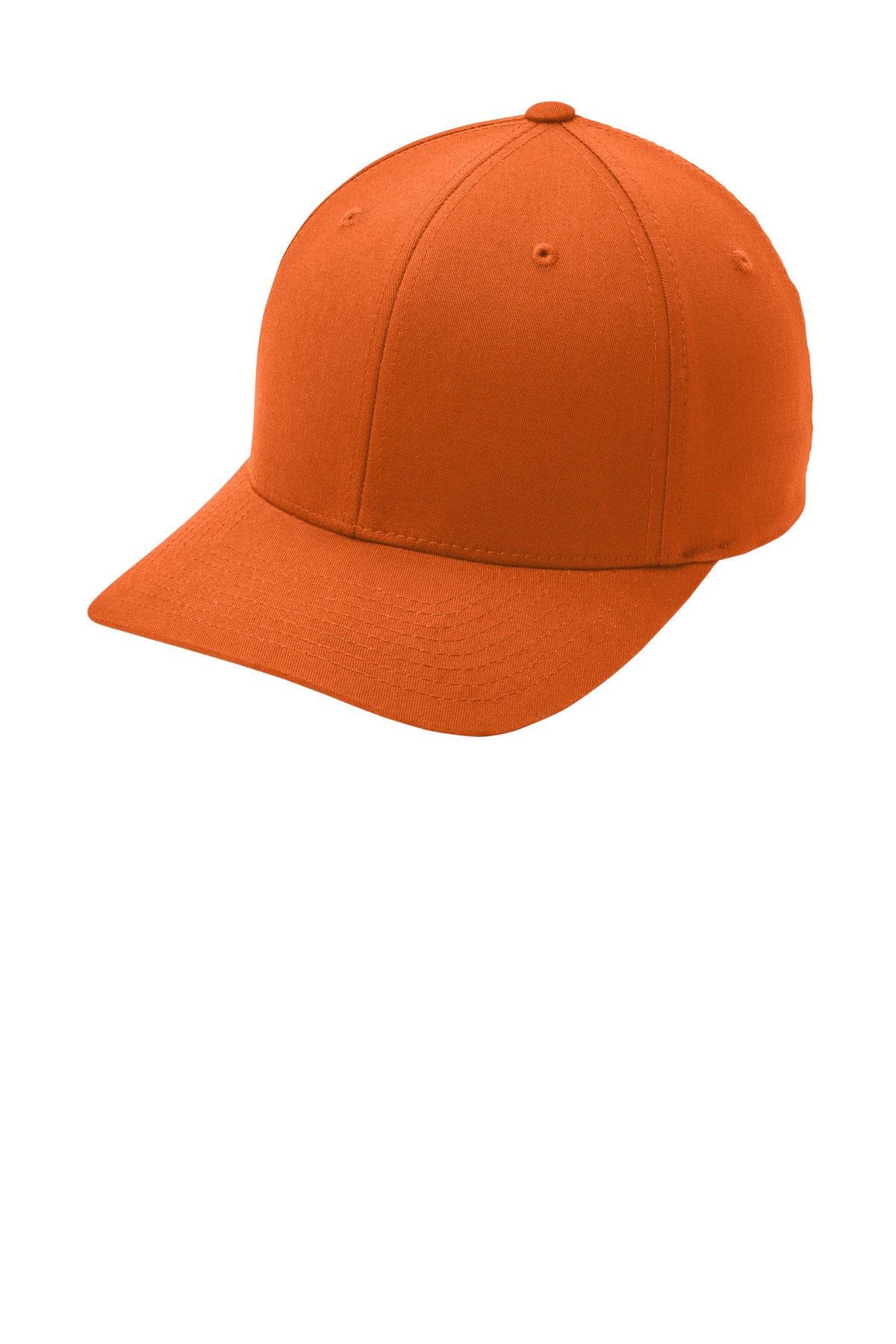 Custom logo Port Authority® Flexfit® Cotton Twill Cap. C813 in Orange