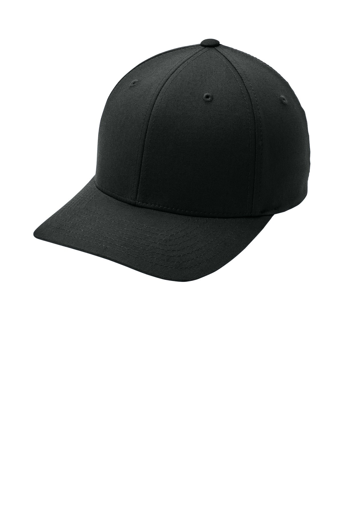 Custom logo Port Authority® Flexfit® Cotton Twill Cap. C813 in Black