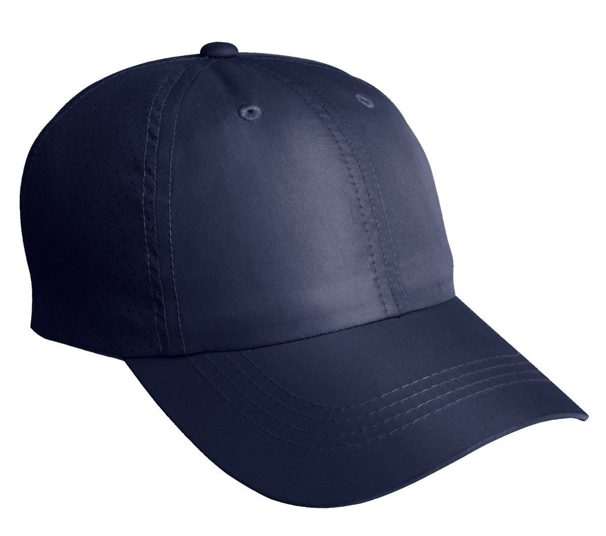 Custom logo Port Authority® Perforated Cap. C821 in Navy