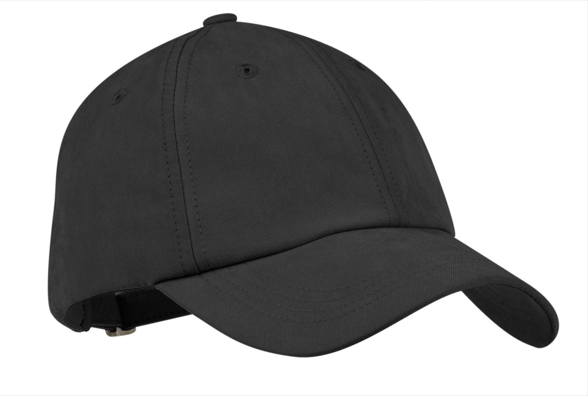 Custom logo Port Authority® Sueded Cap.  C850 in Charcoal