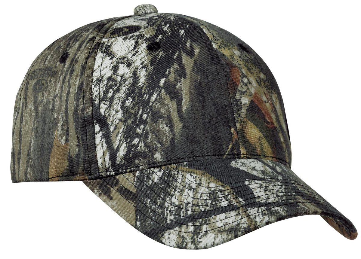 Custom logo Port Authority® Pro Camouflage Series Cap.  C855 in Mossy Oak New Break-Up