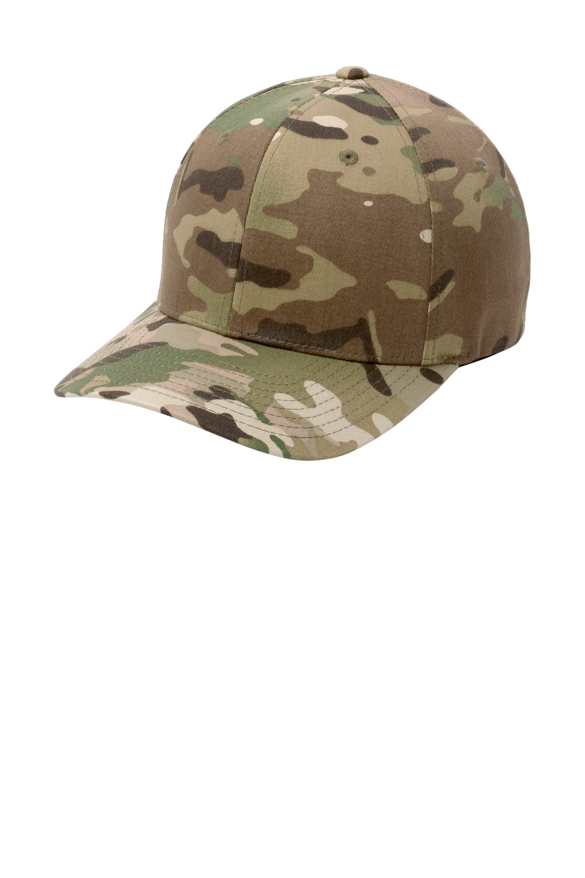 Custom logo Port Authority® Flexfit® Cap.  C865 in Multicam