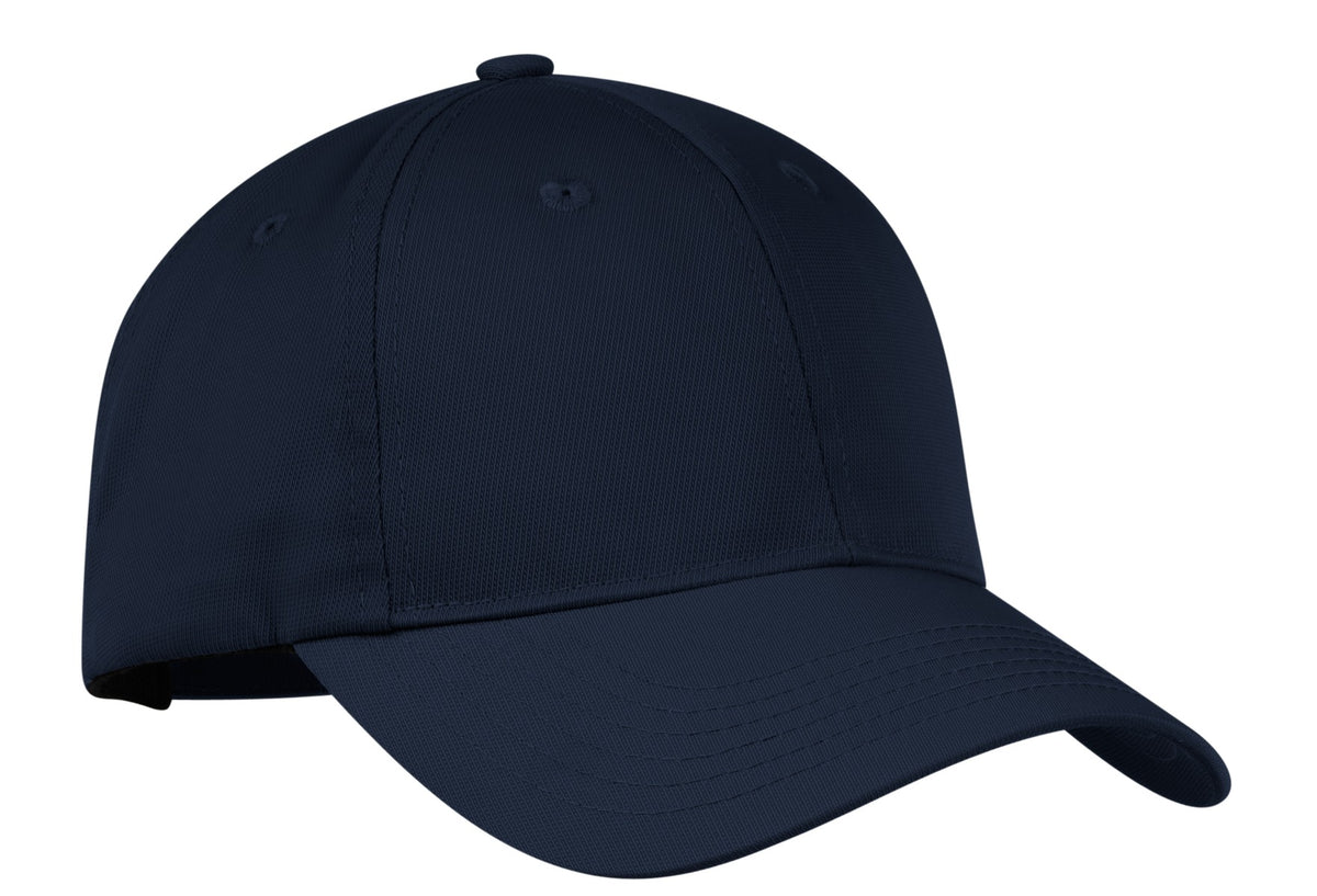 Custom logo Port Authority® Nylon Twill Performance Cap.  C868 in Navy