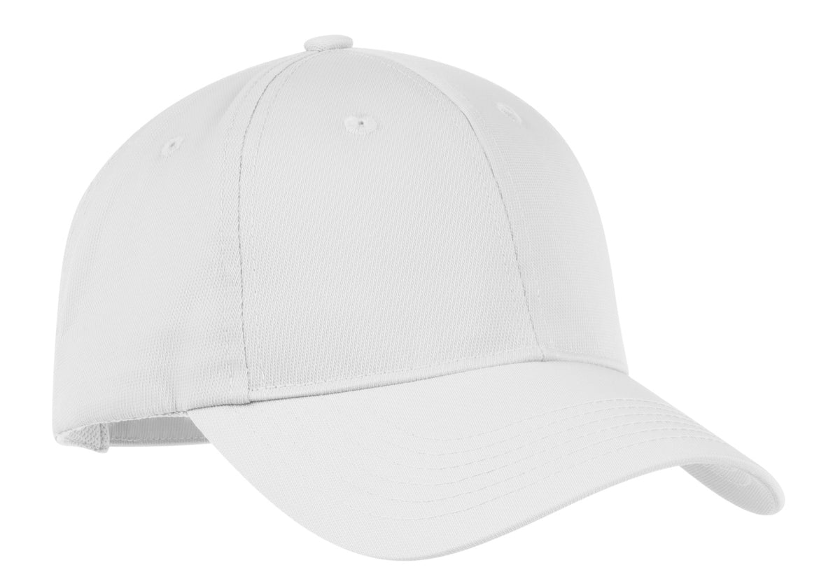Custom logo Port Authority® Nylon Twill Performance Cap.  C868 in White