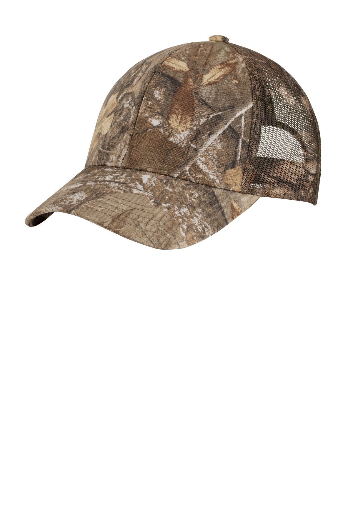 Custom logo Port Authority® Pro Camouflage Series Cap with Mesh Back.  C869 in Realtree Edge