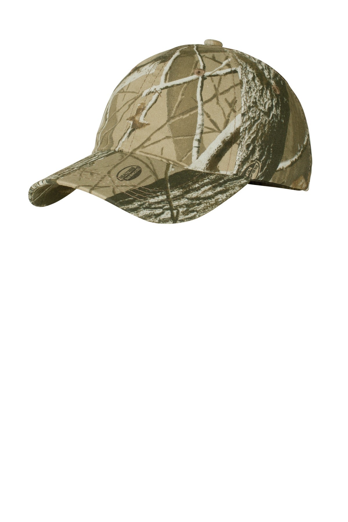 Custom logo Port Authority® Pro Camouflage Series Garment-Washed Cap.  C871 in Realtree Hardwoods
