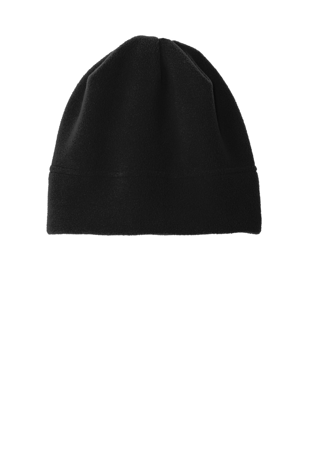 Custom logo Port Authority® R-Tek® Stretch Fleece Beanie.  C900 in Black