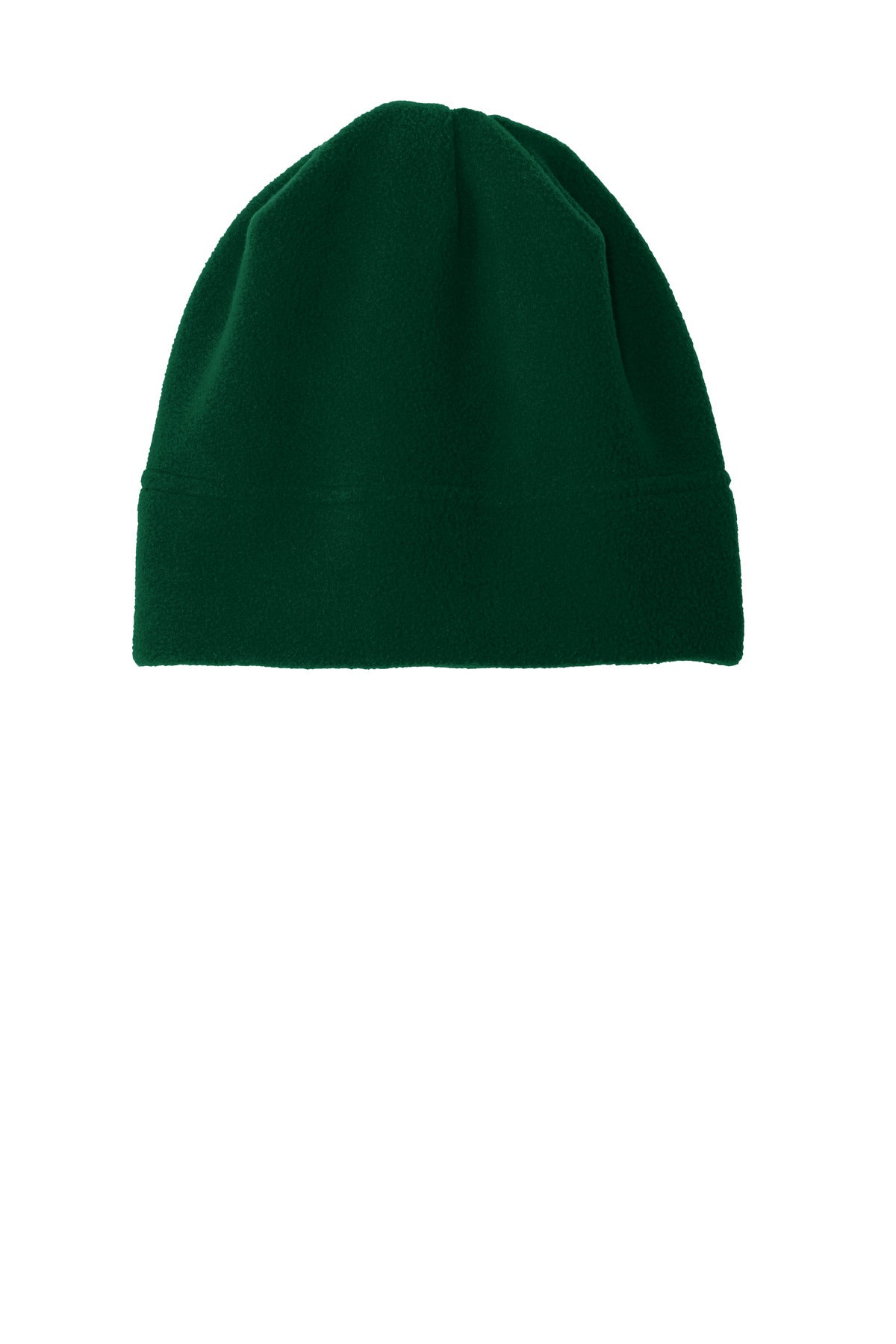 Custom logo Port Authority® R-Tek® Stretch Fleece Beanie.  C900 in Dark Green